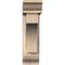 Ekena Millwork Westlake Traditional Smooth Bracket w/ Offset Brace, Douglas Fir, 5 1/2"W x 20"D x 20"H BKT0604X20X20WTL01SDF - alternate 3